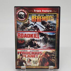 Maneater Series Triple Feature DVD: Behemoth Roadkill Ferocious Planet